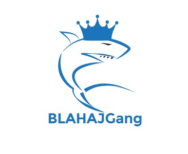 Blahaj Gang Logo